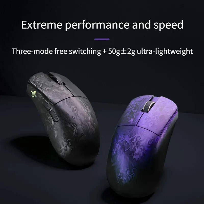 Ultra Lightweight IPI Qi Pro Wireless Gaming Mouse - 42000 DPI