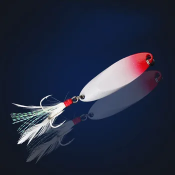 Metal Spinner Spoon Lures Trout Fishing Lure Hard Bait Sequins Paillette Artificial Baits Spinnerbait Fish Tools – Metal Jig – view 4