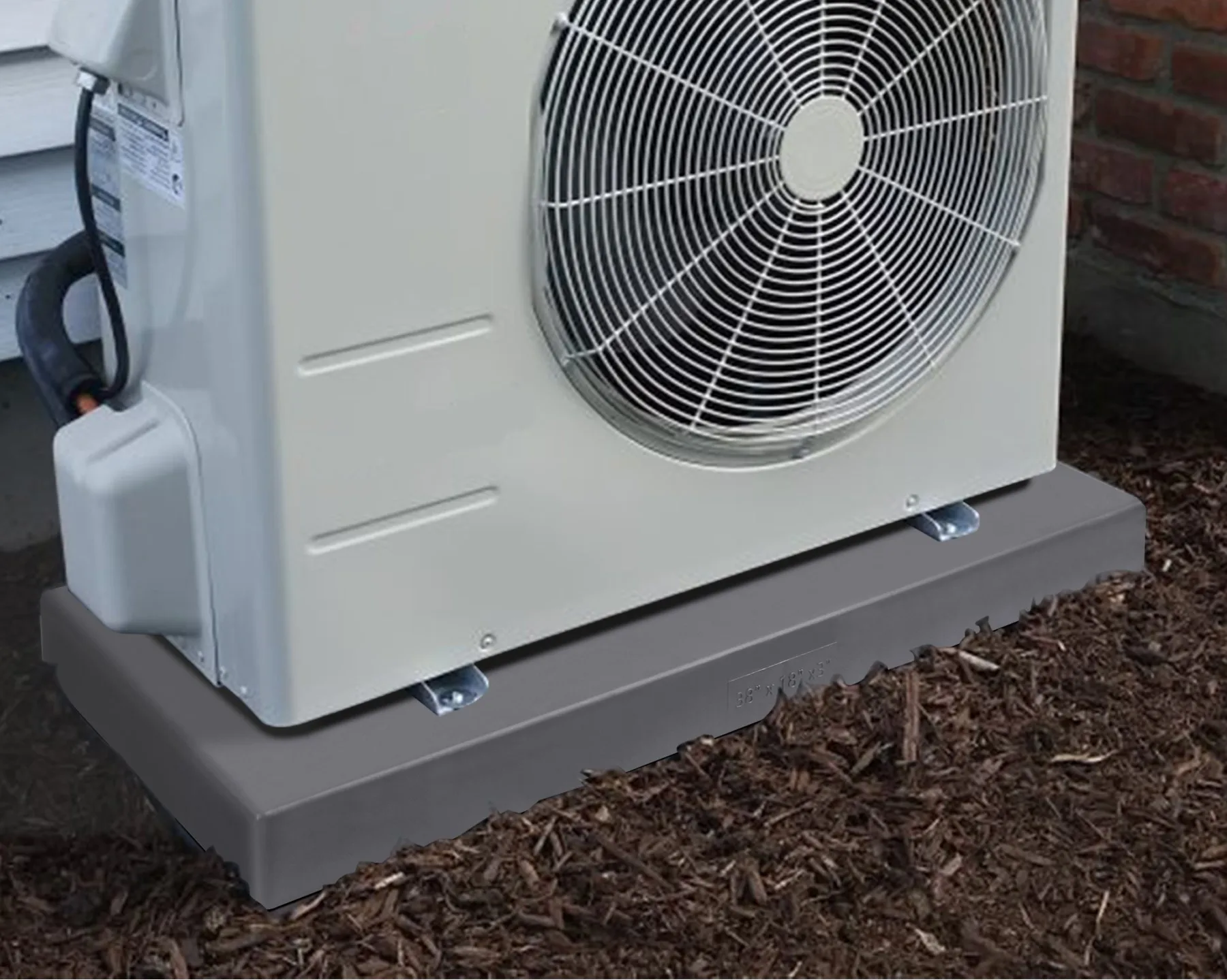 Hot Sales True Concrete Equipment Pad For Air Conditioner Units Support Base Ground Board