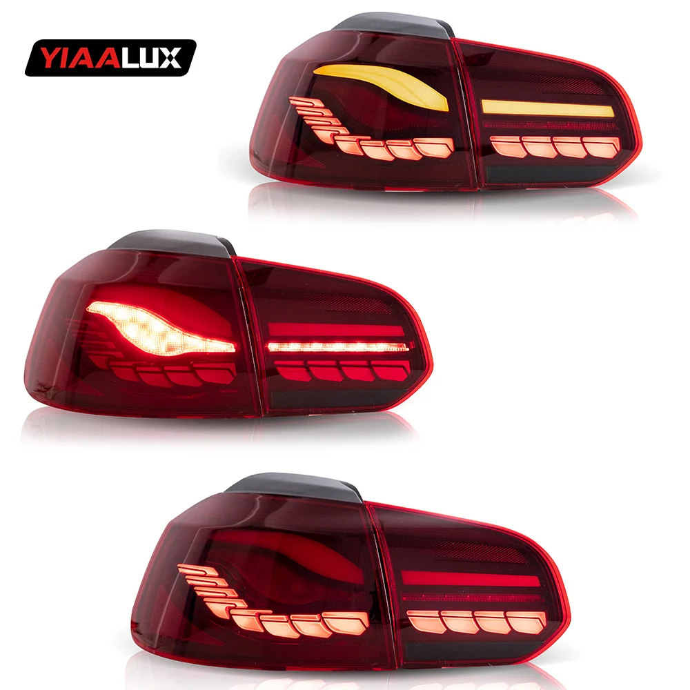 OLED Tail Lights With Dynamic Welcome Lighting For Volkswagen MK6 2008 2009 2010 2011 2012 2013