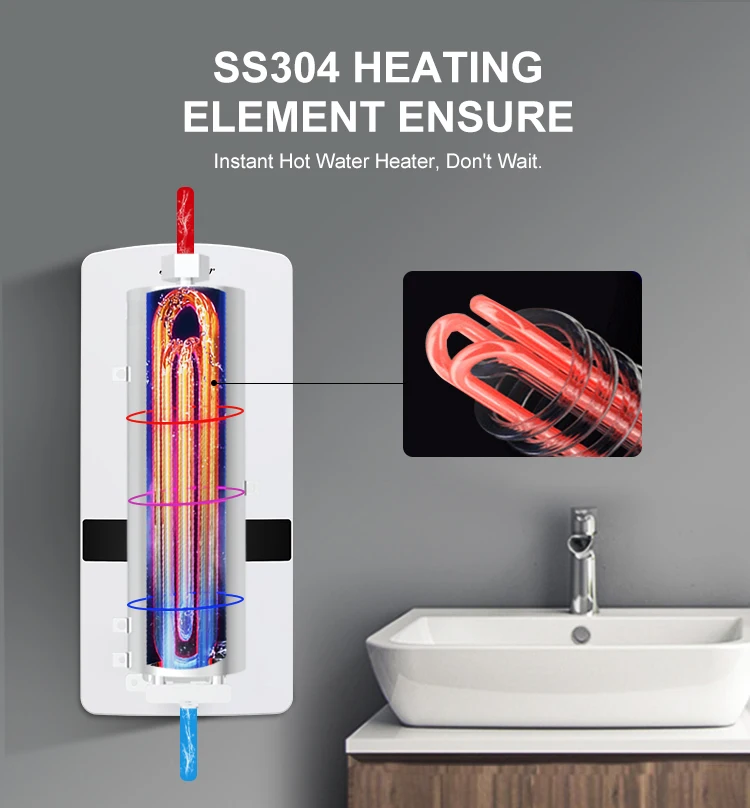 Mini Commercial Electric Tankless Instant Water Heater