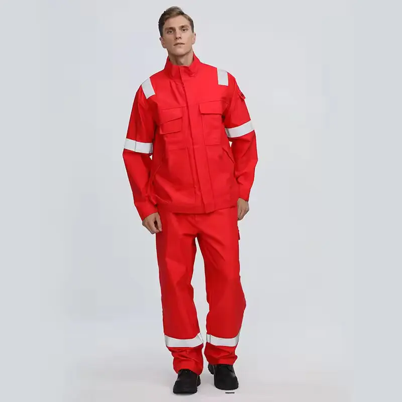 Pengda 2024 Safety Workwear Industrial Clothes Welding Fire Resistant Suits Fireproof Work