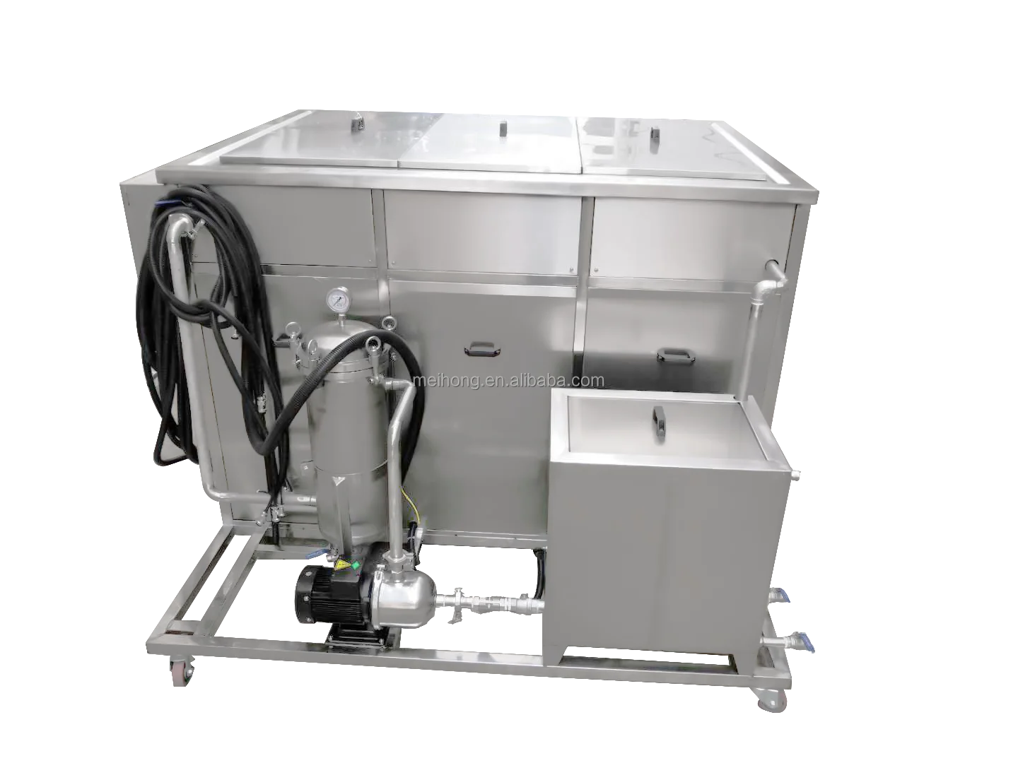 Degreasing Clean Dirty Circuit Boards Ultrasonic Cleaner 60l For Pcb