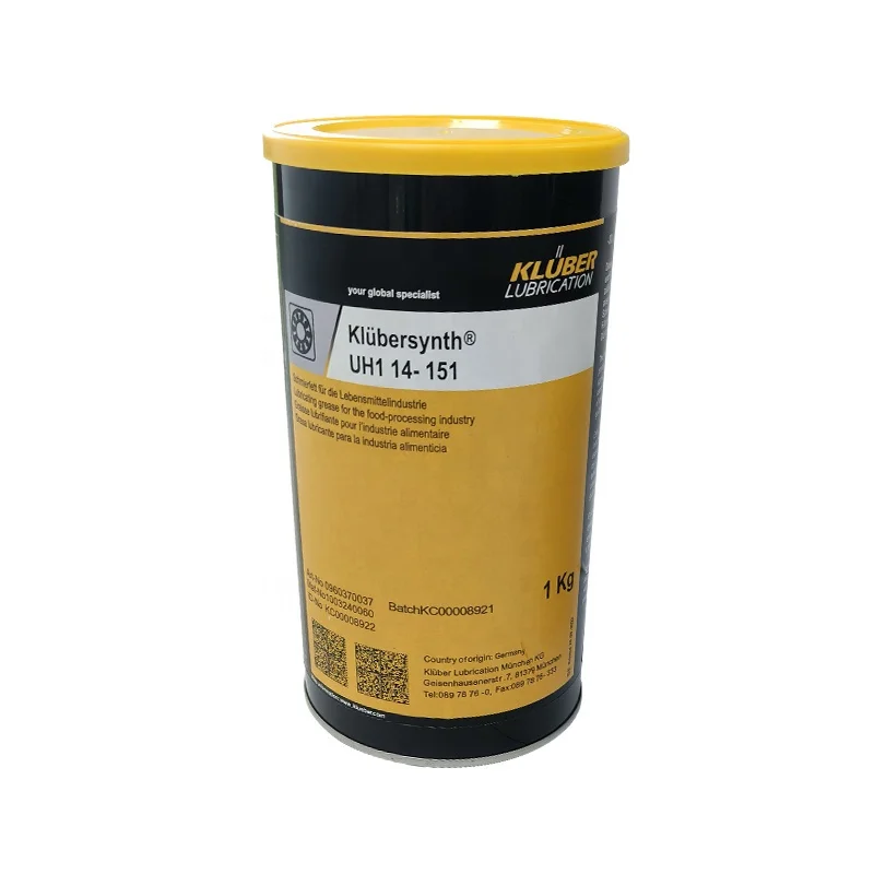 KLUBER UH1 14-151 1KGグリース食品加工業界向け| Alibaba.com