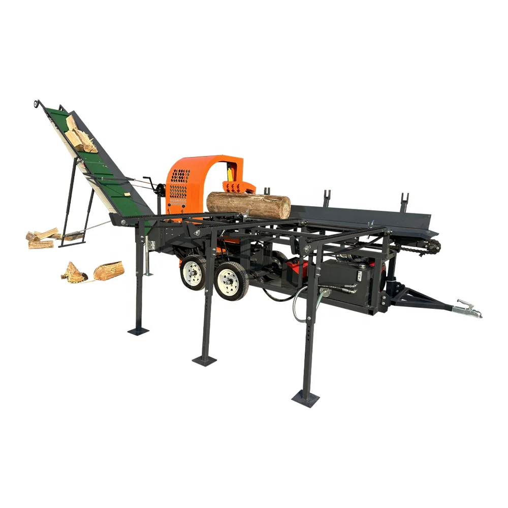 RIMA Chainsaw Firewood Processor with 30ton Hydraulic Power