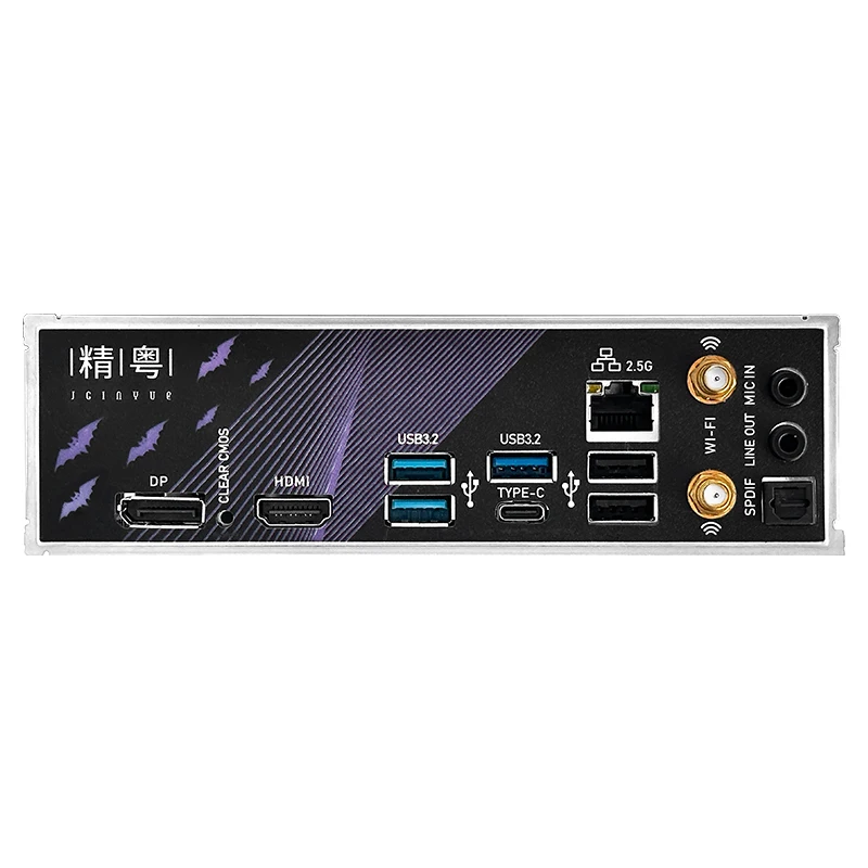 JGINYUE B650I Night Devil MINI ITX Gaming DDR5 PC Motherboard
