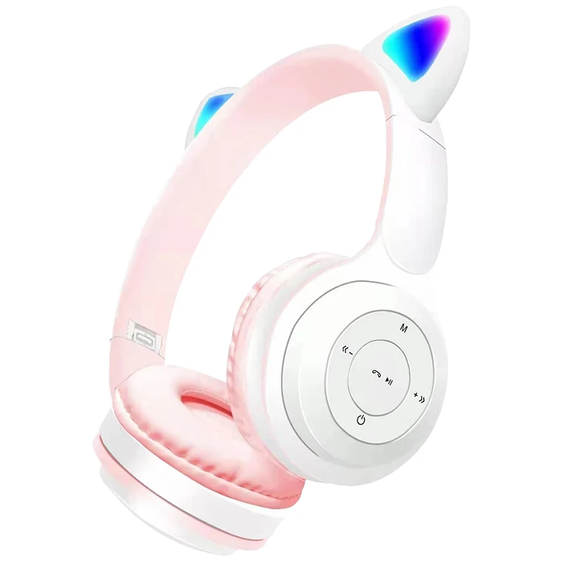 Cuffie Popit Blu Bambini Wireless Radio Bluetooth Arcobaleno Pieghevole Sd Usb TrAdE Shop Traesio - Foto 5