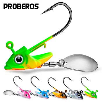 Wholesale High Carbon Steel 7.5g 10.5g 15g Jig Heads Fishing Swimbait Spinner Bass Hooks – Soft Lure – view 4