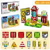 B188-008 engineering magnetic tiles-42 pcs-3989 g
