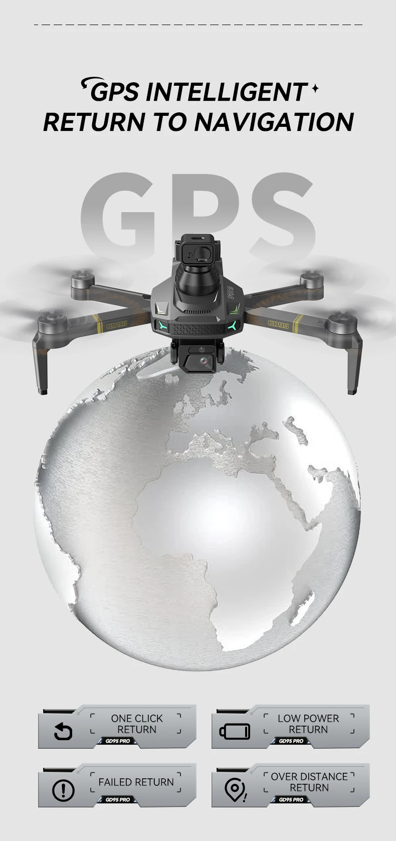 Global Drone 2023 New Arrival Gd95 Global Drone Gd95 Gps Brushless ...