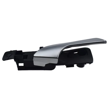 Front Left Interior Door Handle For Alfa Romeo Giulietta (2010+) – Gray, Chrome Trim