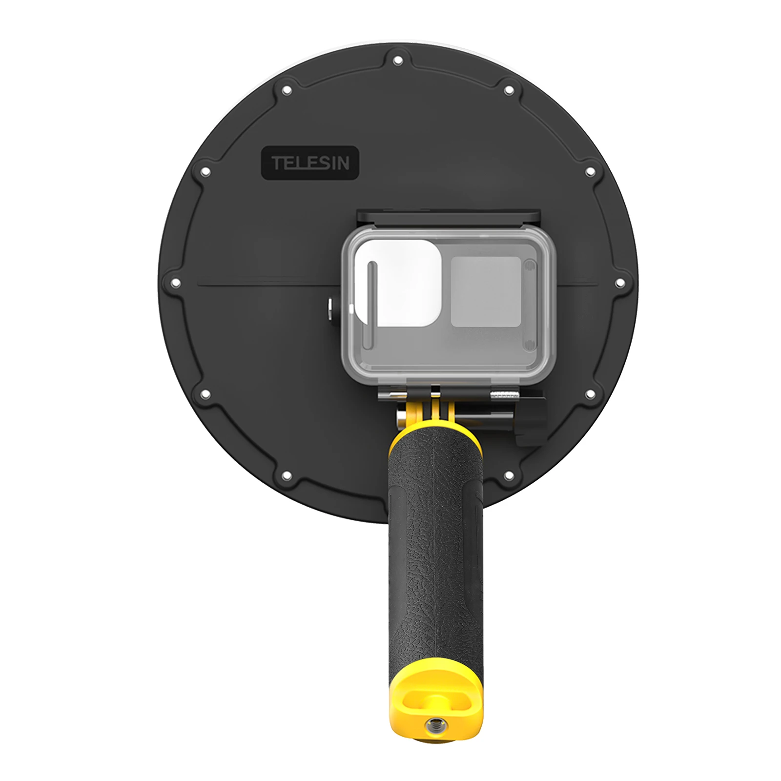 Custodia Subacquea A Cupola Per GoPro 9 – Doppia Impugnatura, Impermeabile Fino A 45m, Angolo 180°