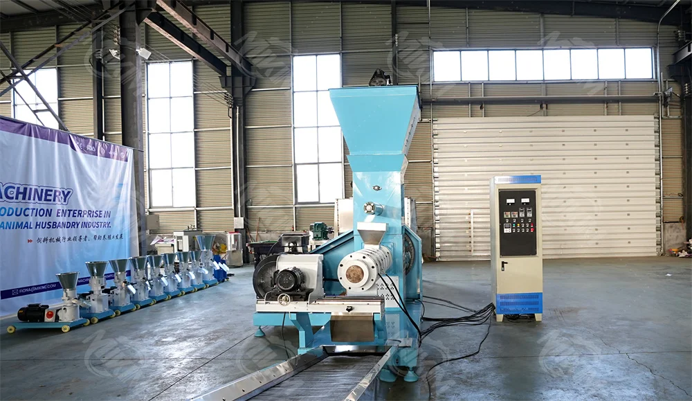 floating fish feed pellet extruder machine floating fish feed pellet extruder machine