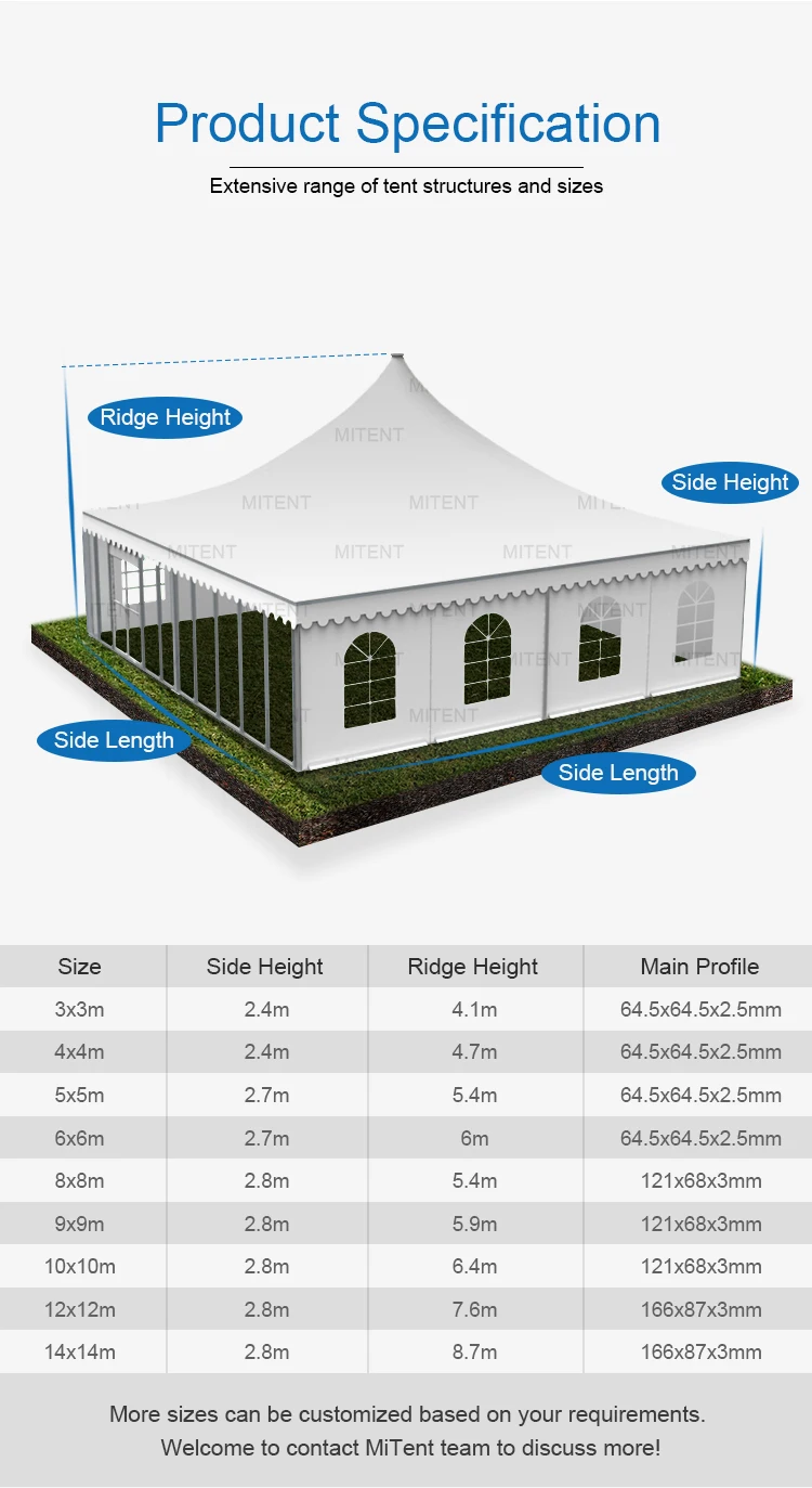 Marquee Tents For Weddings Pagoda B Line For Outdoor Party Tents For