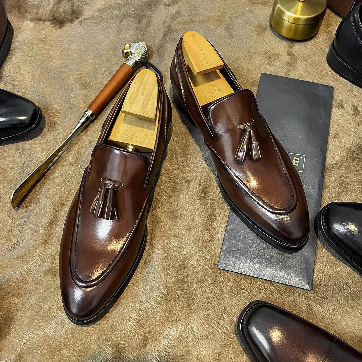 Shop Wholesale Handmade Italian Shoes Cow Leather Price