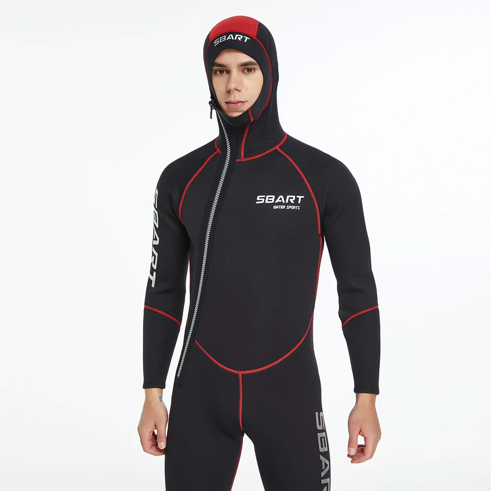 SBART Wholesale Customized Freediving Wetsuit Long Sleeve Full Body Spearfishing Suit Surfing Snorkeling Wet Suit For Kayak