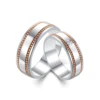 Or rose blanc 18 carats