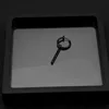 E070-Black 2 Clip-on Earring (No Piercing Needed, 1 Piece)