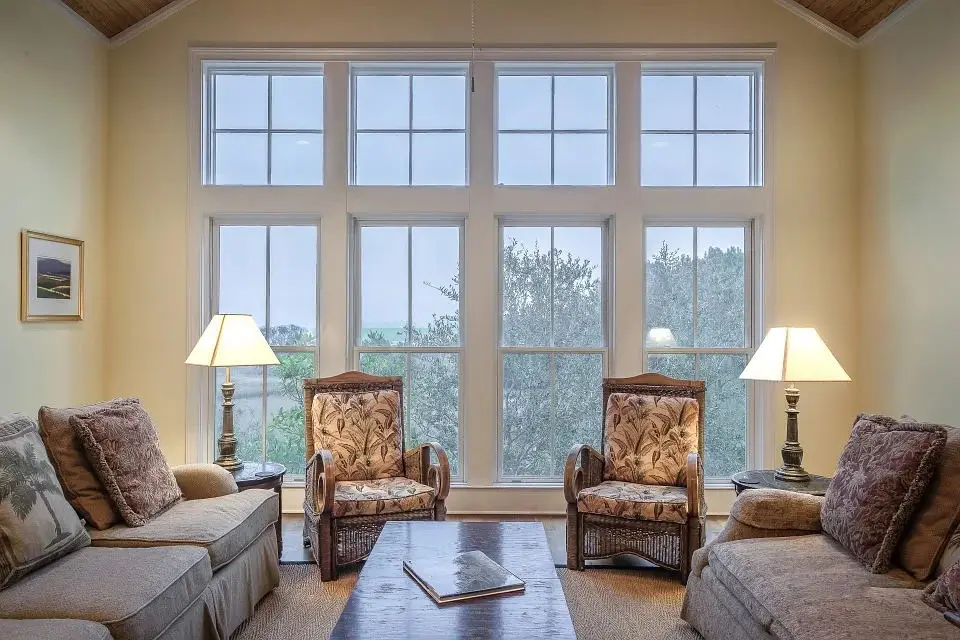 American Style Upvc Double Hung Window  Competitive Price windows