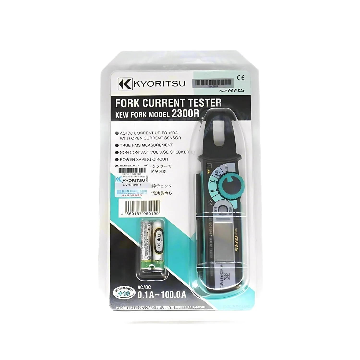 KYORITSU 2300R True RMS Fork Current Tester Meter KEW2300R