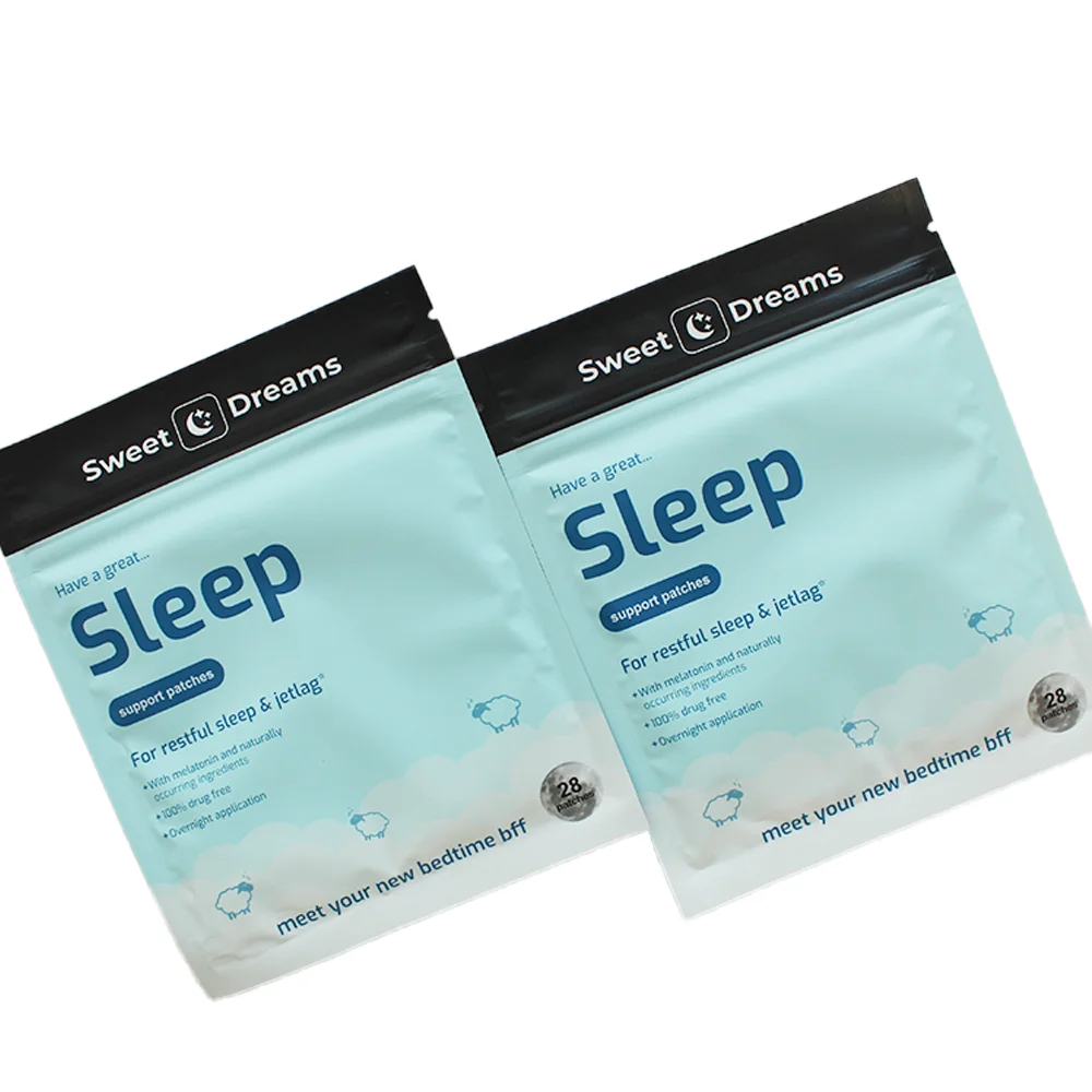 Sleep Support Patches With Melatonin Good Night Patch Extra Strength Calm Sleepy Patch All Night for Men and Woman