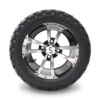 22*10-14 Machined/Gloss Black