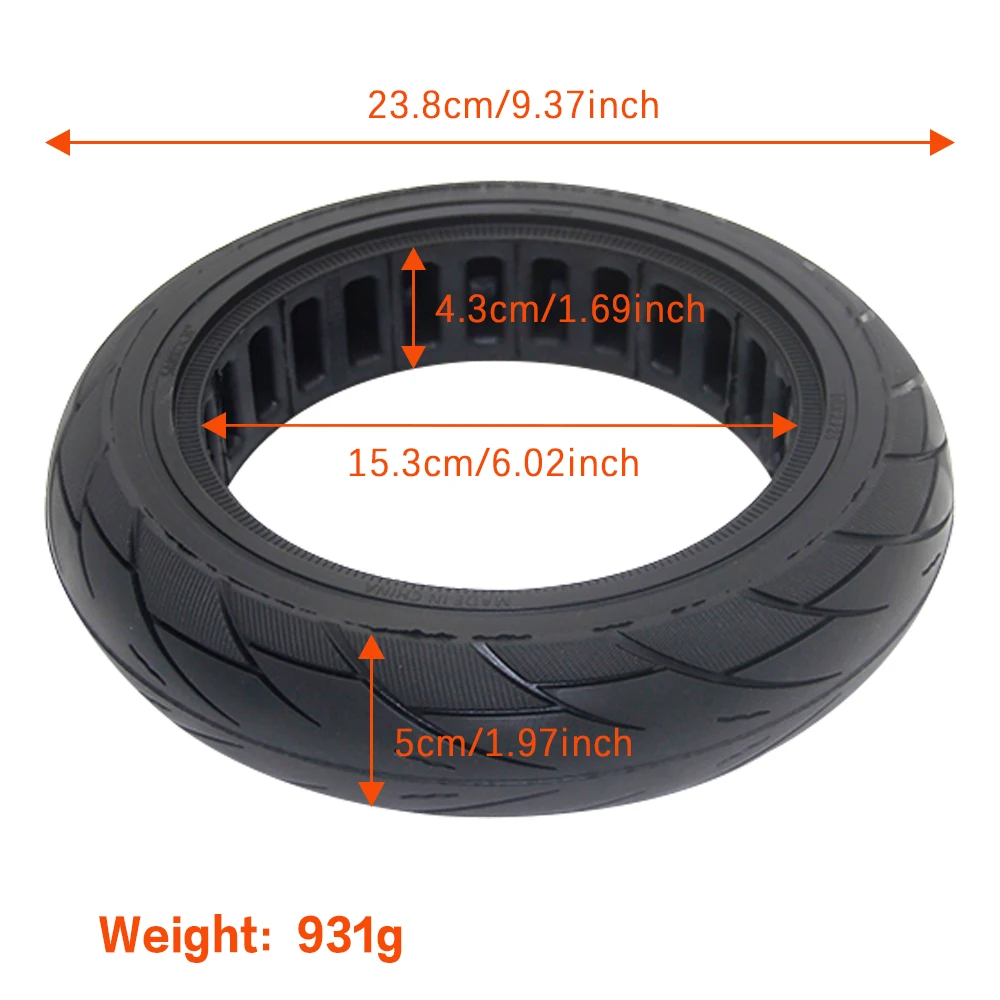 10*2.125 Solid Tire for Ninebot Max G30 Electric Scooter,10*2.5 Solid Tire for Ninebot F20 F25 F30 F40 Electric Scooter