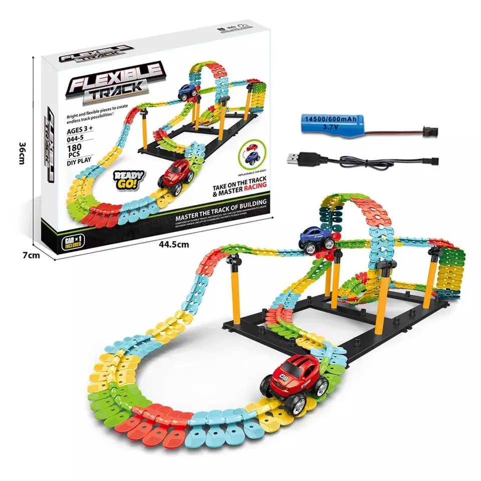 flexible car race track