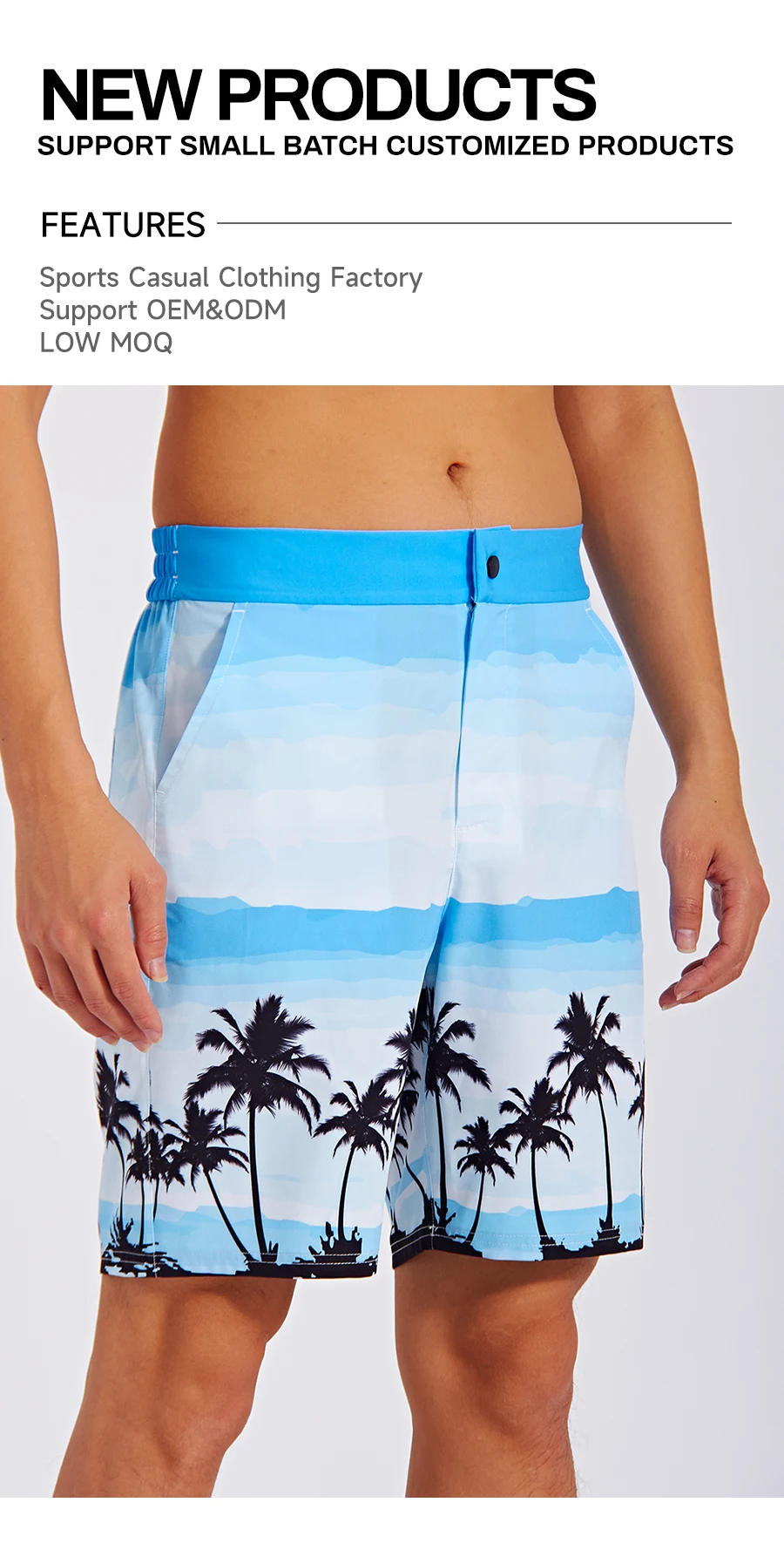 Szublimációs férfi spandex gyorsan száradó strandszörfdeszka strand nyári izzadságnadrág férfi hálós rövidnadrág fürdőruha693_voghion.com