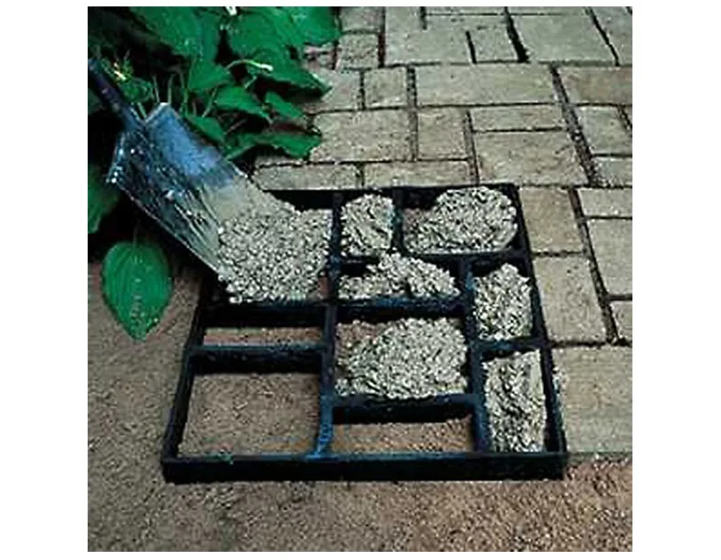 Diy Garden Paving Concrete Manually Pavement Mold Plastic Path Maker ...