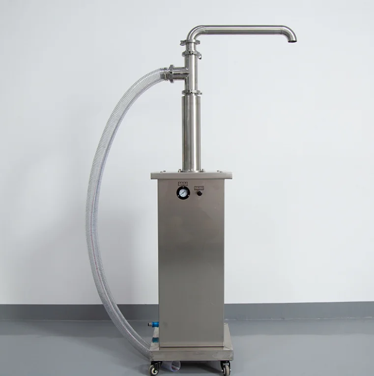 Полуавтоматический пневматический насос для подачи лосьона поршневой насос подачи