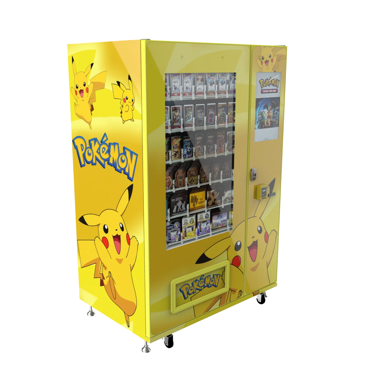 Wholesale Self Automatic Lift Game Card Vending Machine Elevator Gift Card  Vending Machine for Ppokemon Card