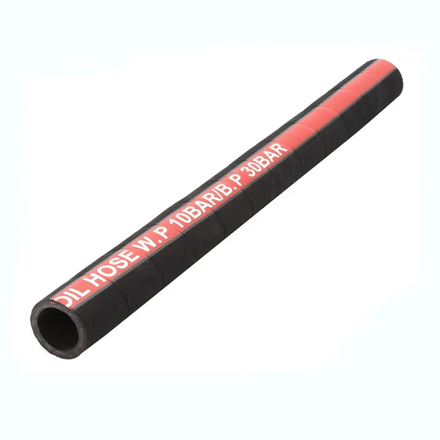 China Factory Hot Selling NBR Oil Resistant High Flexible Wrapped Cover Fuel Oil Hose