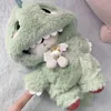 Star green dinosaur jumpsuit