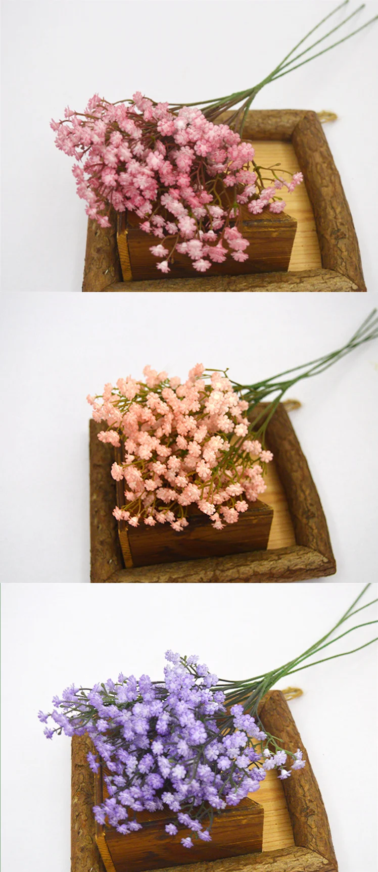 Babys Breath/gypsophila Wedding Decoration White Color Real Touch
