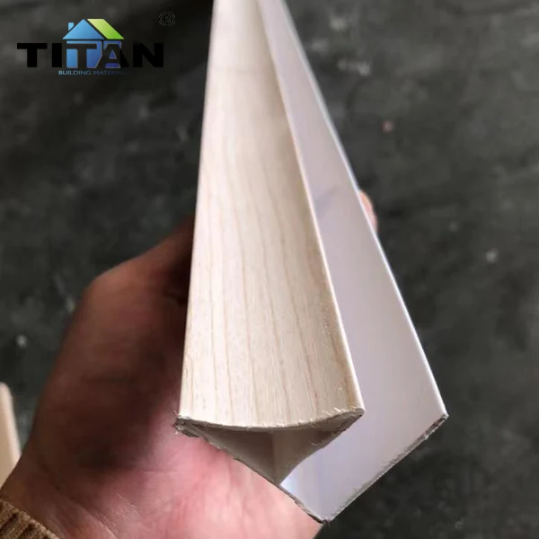 Plastic Pvc Profile Ceiling Clips Pvc Clips for Wall Panel