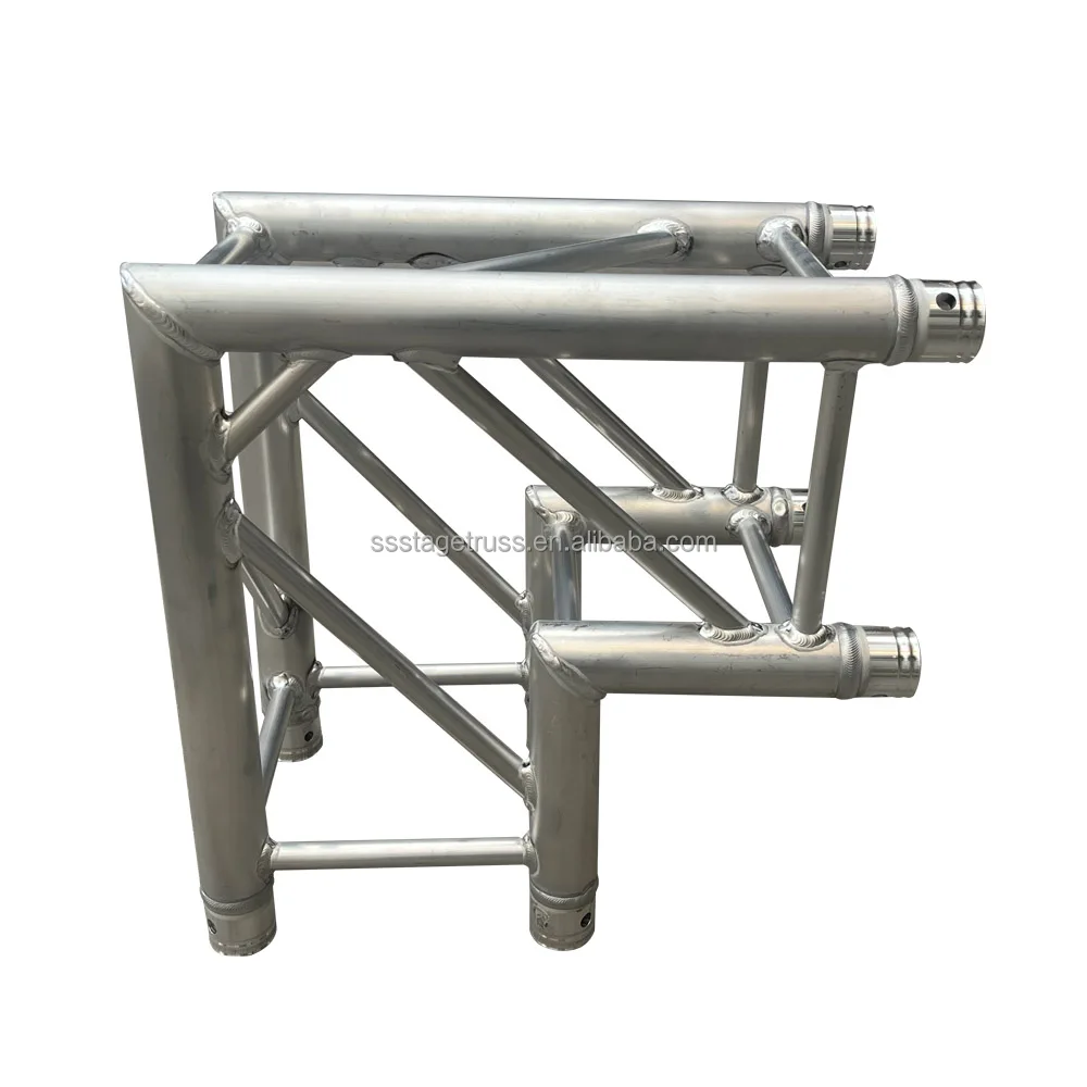 product f34 aluminum truss display truss gantry advertising stand stage lighting display with 90  truss corner  main tube 502mm-7