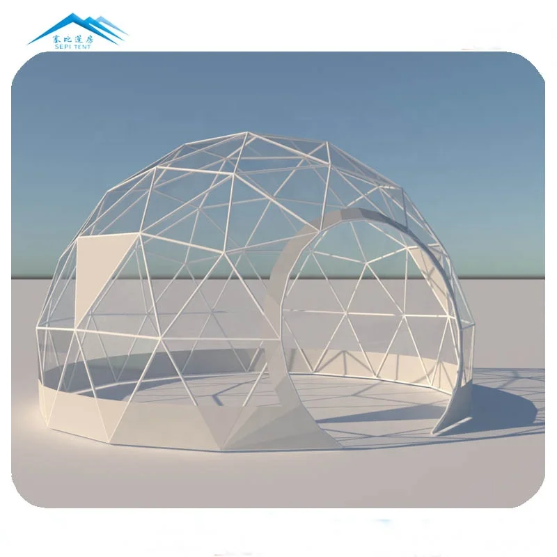 Small Transparent Dome Igloo for Restaurant Dining Tent