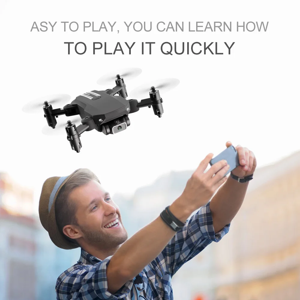 hot sell Mini drone LS-Min High definition foldable UAV aerial photography with 4K pixel remote control drone toys factory