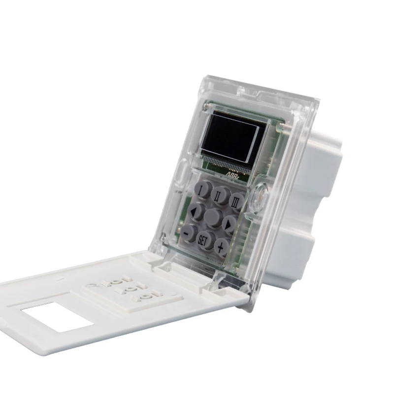 2 Gang Automatic 220V Timer Wall Switch for Light Control