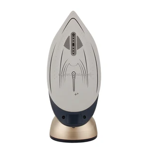 AOJA 1700W Stainless Steel Steam Iron | Adjustable Steam Rate LED Display Auto Shut-Off Anti-Calc 1-Year Warranty