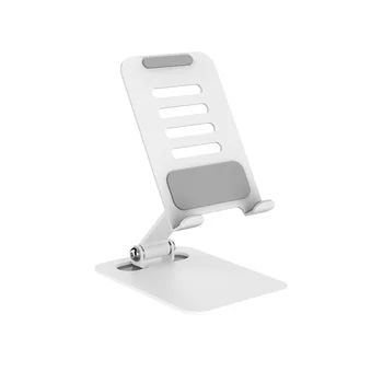 Hot-Selling Adjustable Height Angle Flexible Metal Tablet Mobile Phone Holder Smart Phone Stand Switch Foldable Mobile Phone