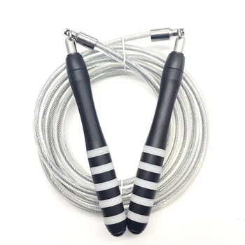 Amazon hot sale new weighted jump rope, crossrope fast-clip connection system heavy skipping rope for weight loss