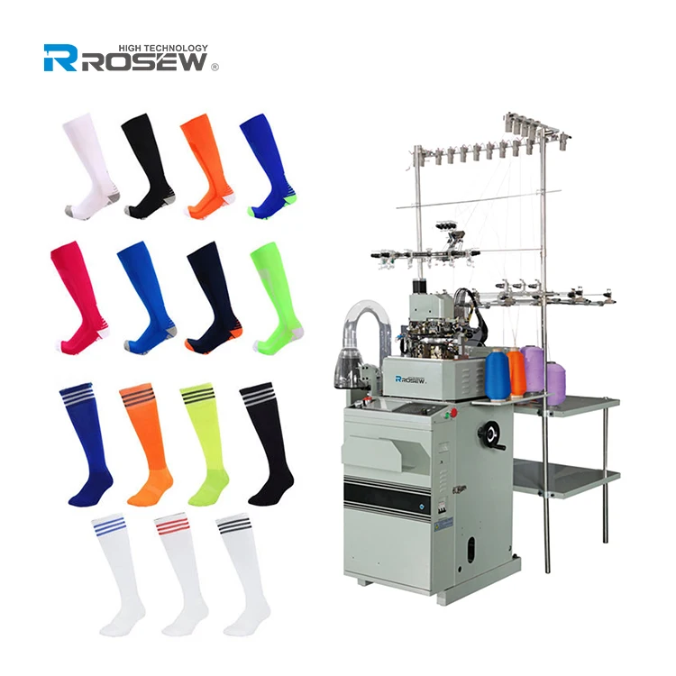 ROSEW GC6FMP High Quality Fully Automatic Hosiery Socks Making Machine Knitting Machine for Making Socks