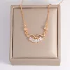 Collana con Pendente Placcato Oro 6