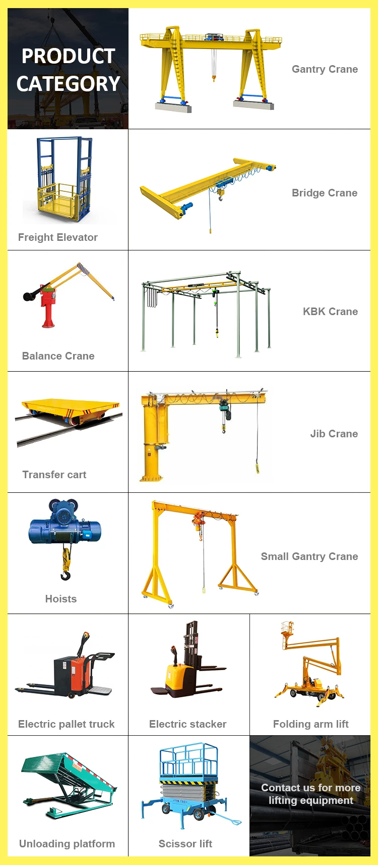 Cargo Lift Industrial Hydraulic Vertical Guide Rail Cargo Lift Freight