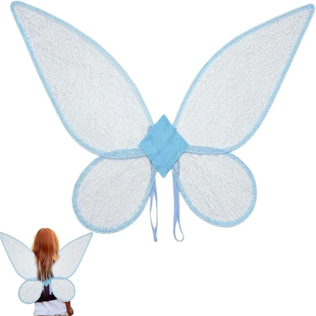 Butterfly Wings Girls Butterfly Angel Wing Dress Up Costume Stage Props ...