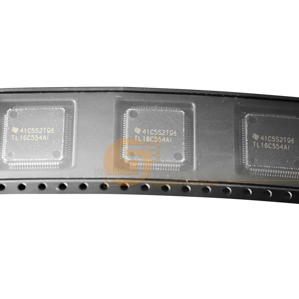 TL16C554AIPNR 4-Channel UART IC 16byte FIFO 80-LQFP for Industrial Serial Communication Systems