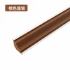 Brown painted silver