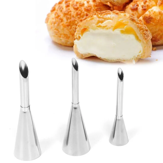 304 Stainless Steel Piping Nozzle for Cream Cake Decoration - Piping Tool for Baking Cake Accessories Baking Tools